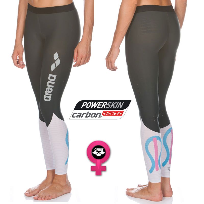 Arena Carbon Compression pantalone lungo Uomo - Donna