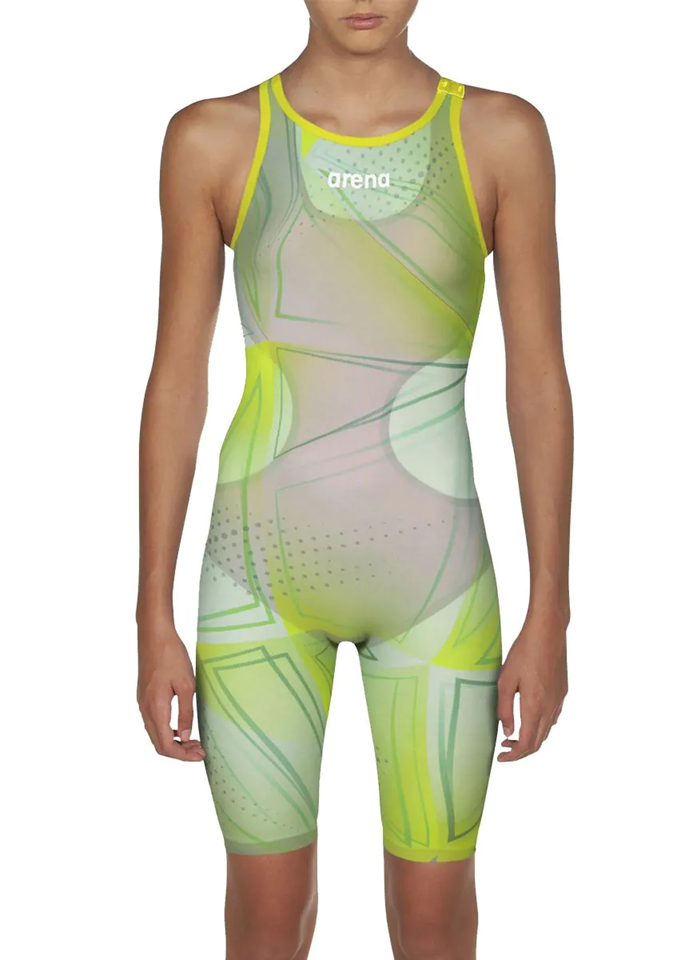 Arena Powerskin R-EVO ONE Full Body Short Leg Open Back JR