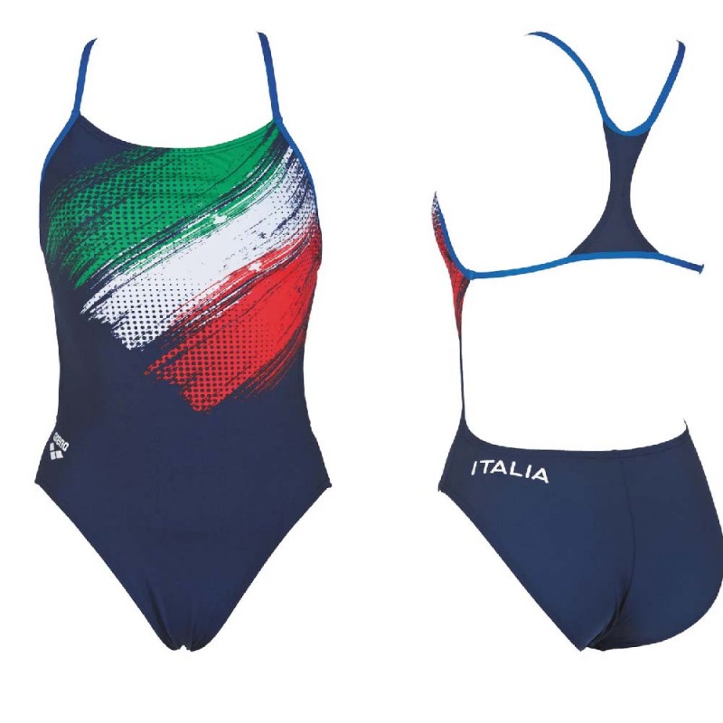 Costume Arena donna ITALIA spallino fine