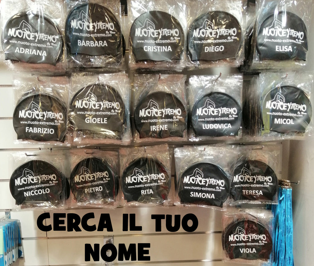 Cuffia Nuoto Extremo con NOME