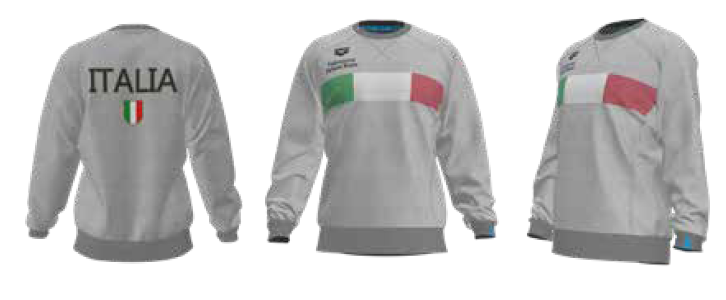 Felpa Arena ITALIA CREW NECK