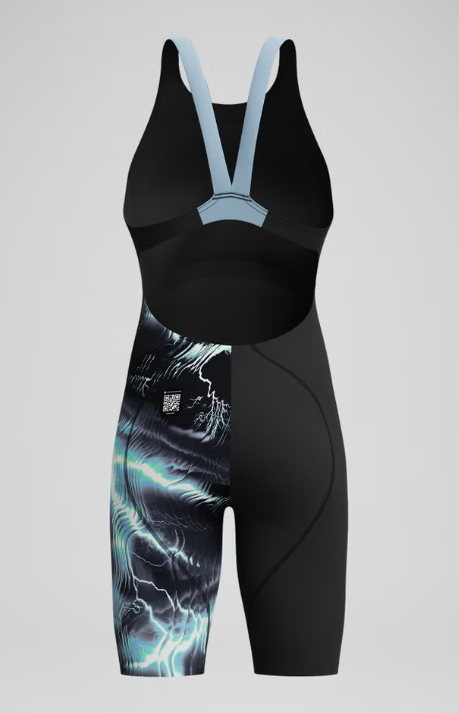 Speedo Fastskin LZR Ignite Openback Black/Grey