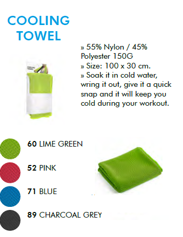 Telo microfibra Cooling Extremo