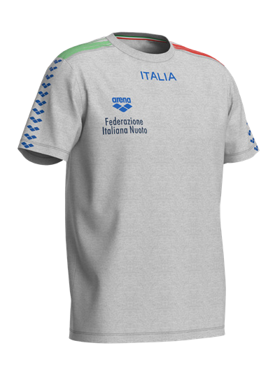 T-SHIRT ITALIA TEAM STRIPE