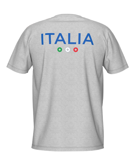 T-SHIRT ITALIA TEAM STRIPE