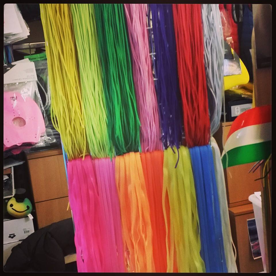 Ricambio laccetti in silicone per occhialini