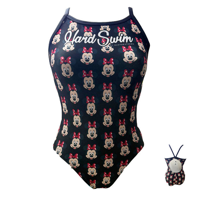 Costume donna Nuoto Extremo Spallino Fine
