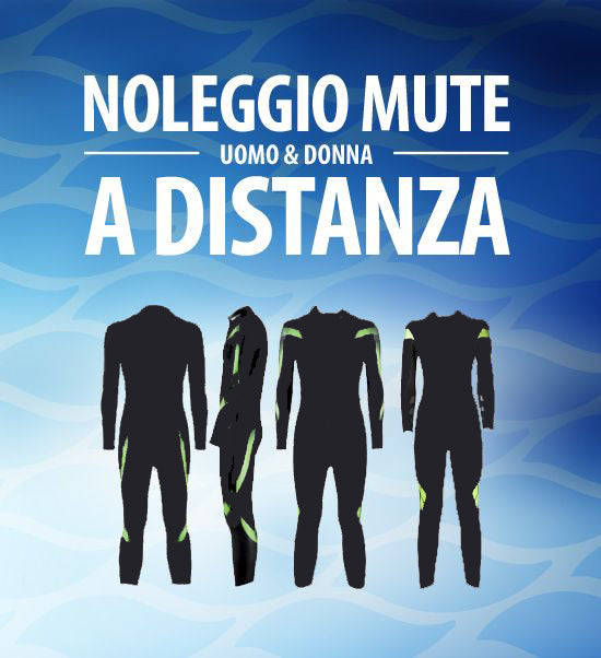 NOLEGGIO MUTA UOMO - DONNA  -Wetsuits rental-