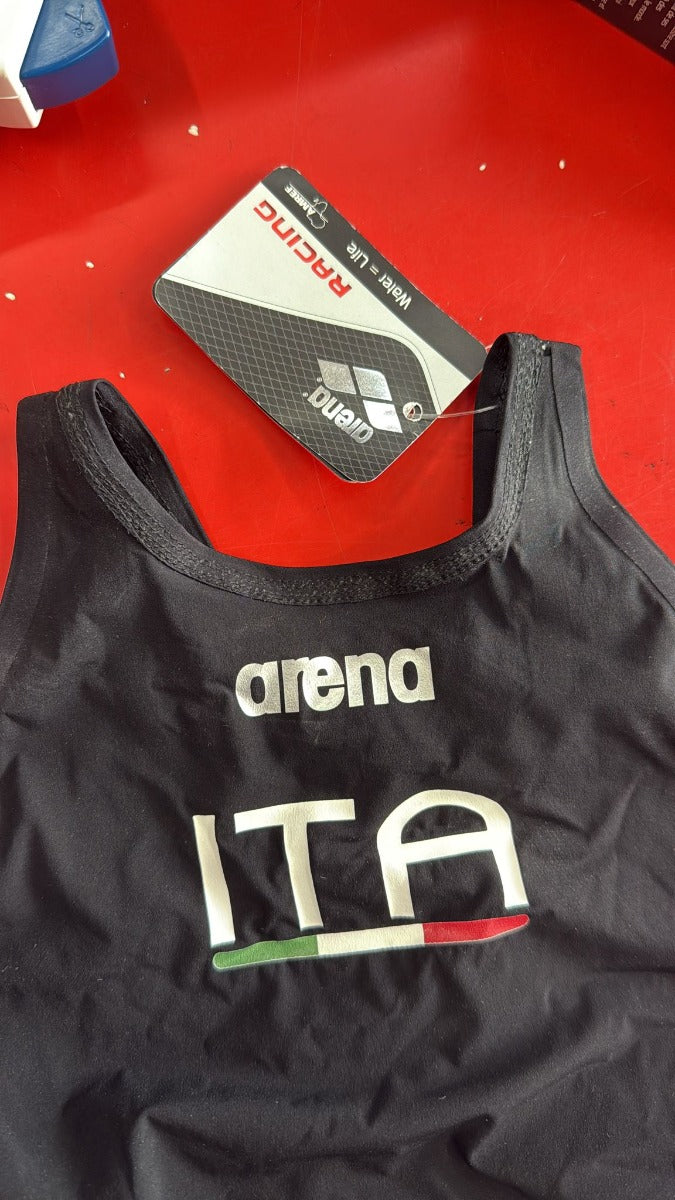 ARENA Powerskin® R-EVO+ OPEN WATER Donna logo ITALIA