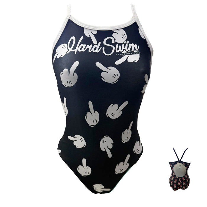 Costume donna Nuoto Extremo Spallino Fine