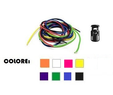 Ricambio laccetti tubolari per occhialini con blocco