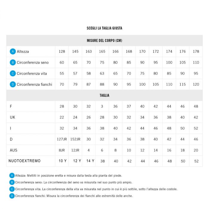 Costume donna Nuoto Extremo