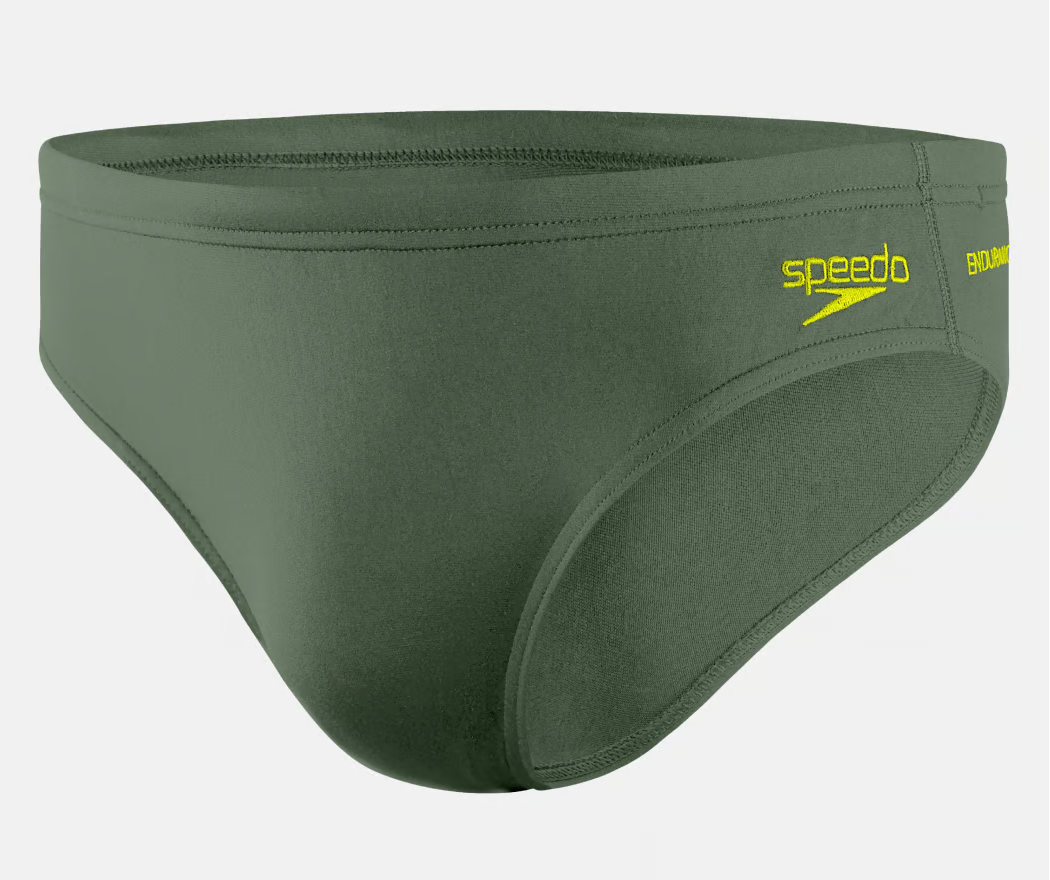 Costume Slip Speedo Endurance Digital Green