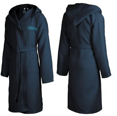 Accappatoio Arena a nido d'ape con cappuccio WAFFLE jr